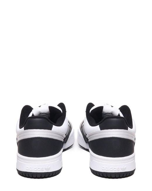 Adidas Originals White Court 2 Str Low-top Sneakers for men