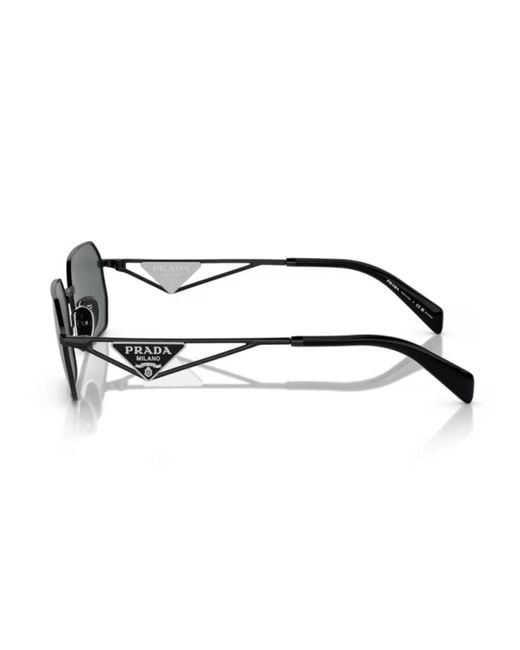 Prada Gray Pra51S Symbole Polarizzato Sunglasses