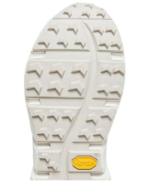 Weekend by Maxmara White Albatro Lace-Up Sneakers