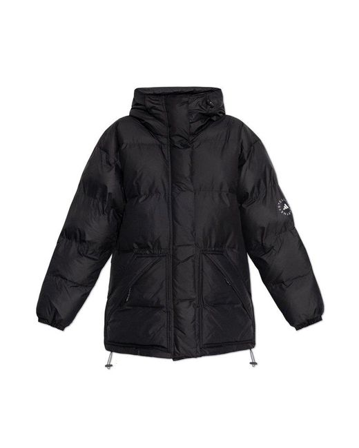 adidas By Stella McCartney Reversible Jacket With Hood in Black Lyst UK