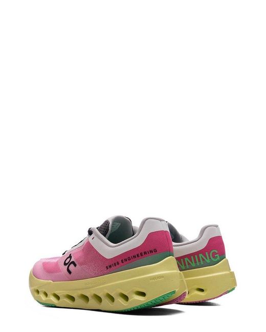 On Shoes Pink Cloudsurfer Next Sneakers