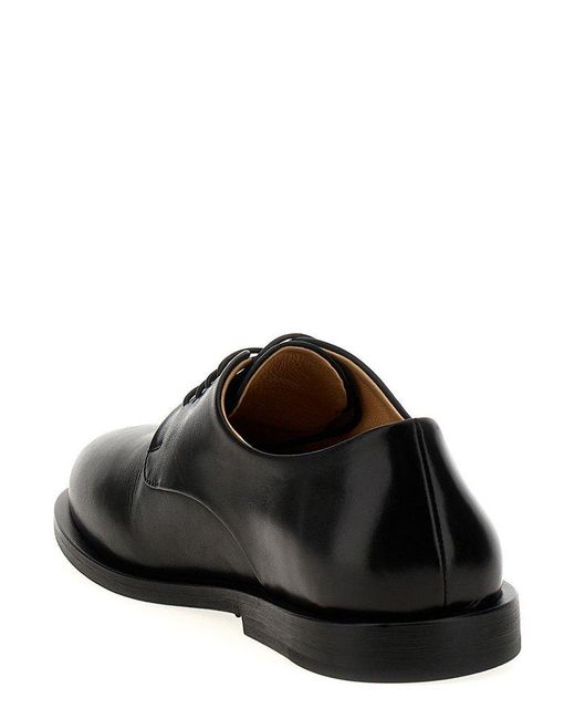 Marsèll Black Mando Lace-up Derby Shoes