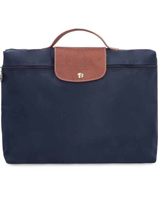 Longchamp Le Pliage Document Holder in Blue Lyst