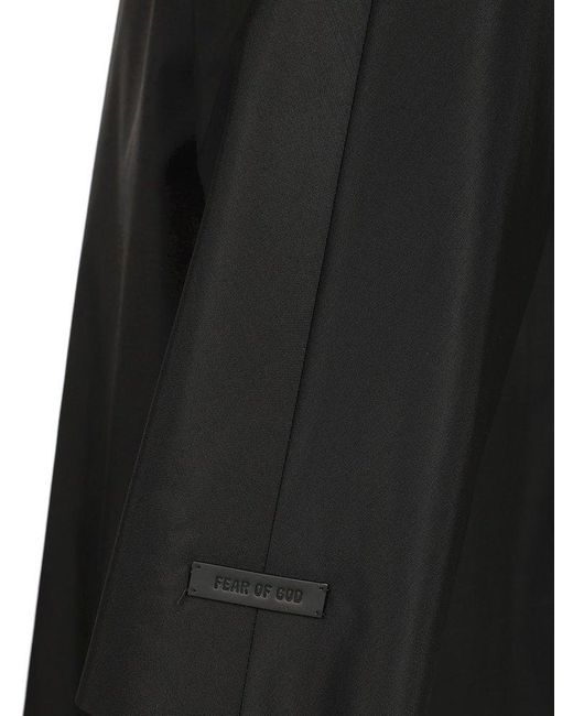 Fear Of God Black Eternal Carcoat Coats for men