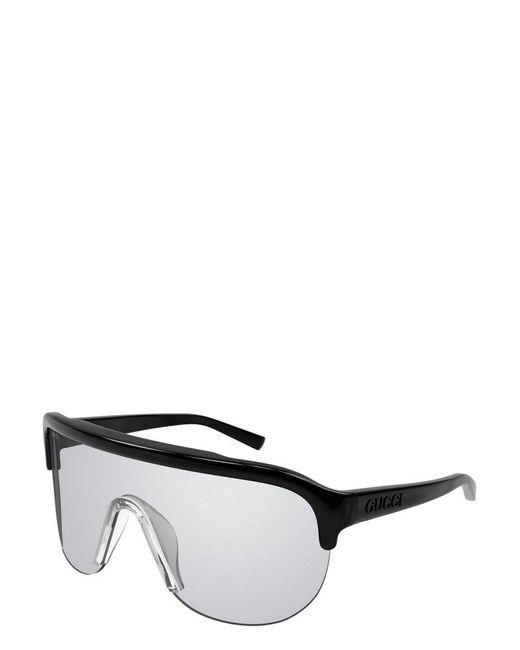 Gucci Black Oversized Frame Sunglasses for men