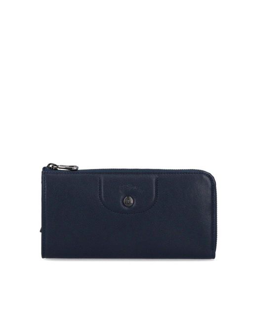 longchamp cuir wallet
