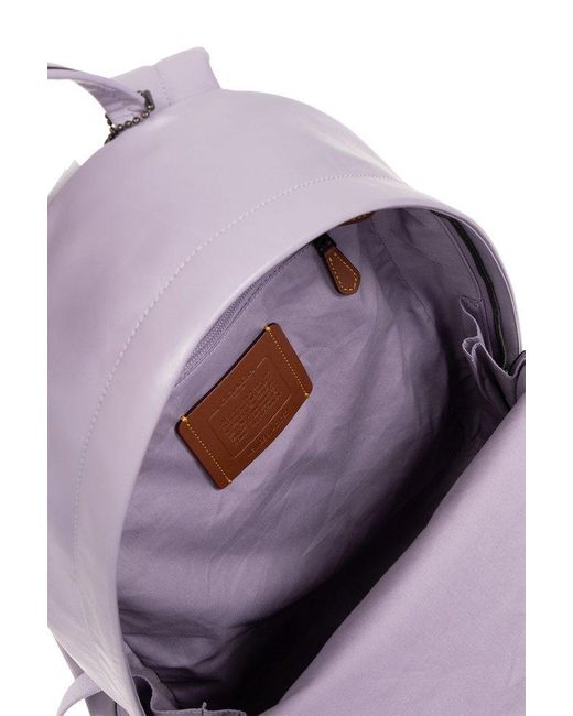 COACH Purple ‘Hall’ Backpack for men
