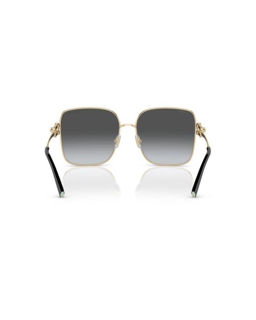 Tiffany & Co Gray Square Frame Sunglasses