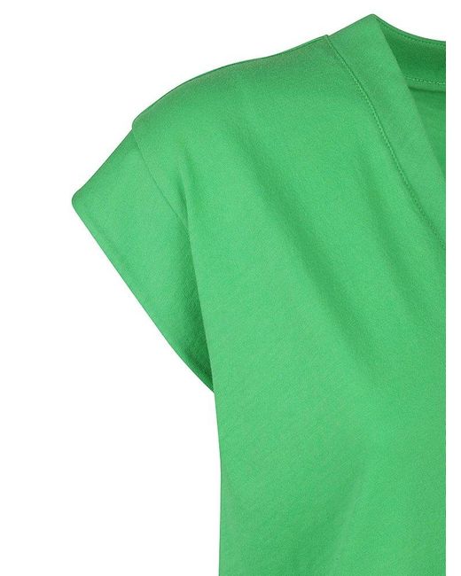 FRAME Green T-Shirts And Polos