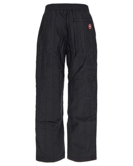 Canada Goose Blue Carlyle Quilted Pant for men