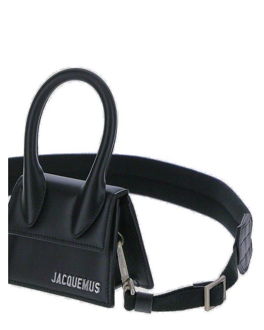 Jacquemus Black Le Chiquito Mini Handbag for men