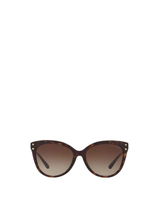 Michael Kors Brown Cat Eye Frame Sunglasses