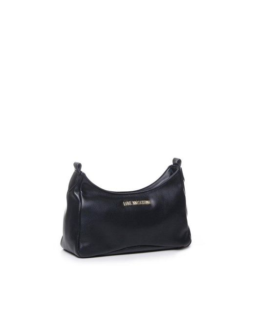 Love Moschino Blue Shoulder Bag With Removable Coin Purse