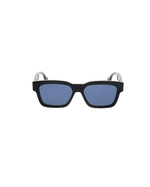 Fendi blue hot sale square sunglasses