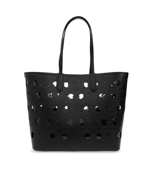 MICHAEL Michael Kors Black ‘Eliza’ Shopper Bag