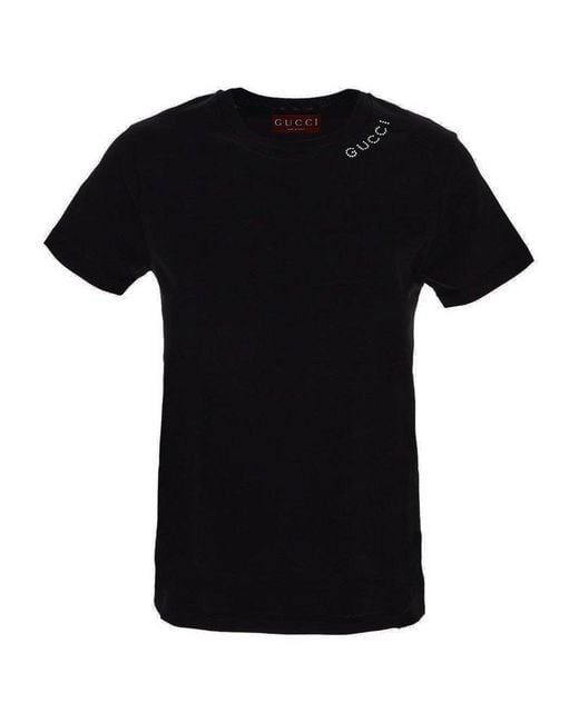 Gucci Black Jersey T-shirt