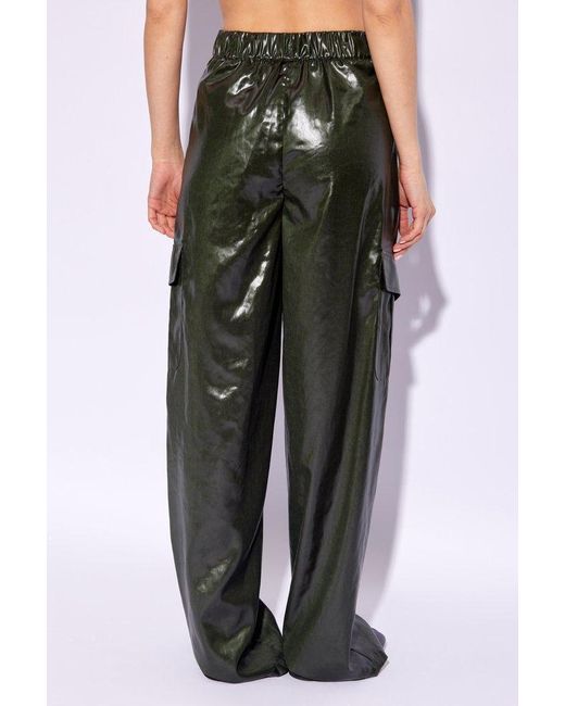 Emporio Armani Green Trousers From The 'Sustainability' Collection