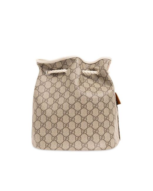 Gucci Natural GG Printed Small Shoulder Bag