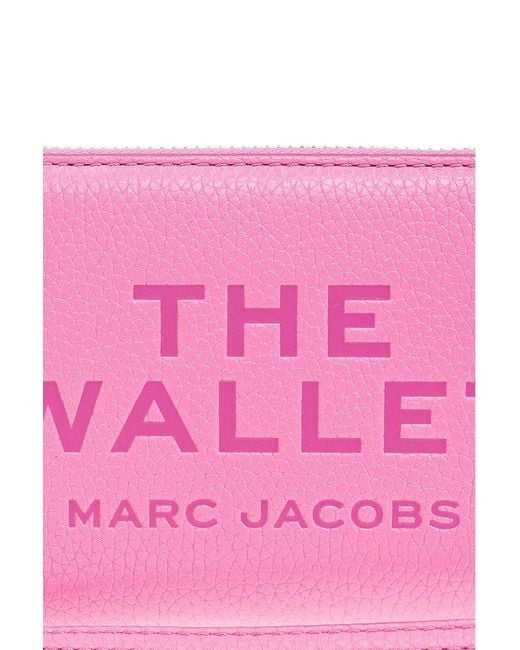 Marc Jacobs Pink Continental Zipped Wallet