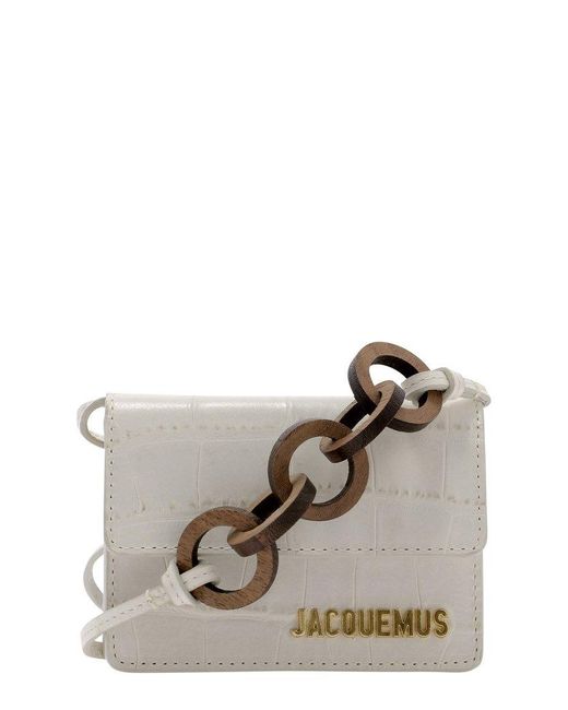 Jacquemus Le Petit Riviera Shoulder Bag in Gray Lyst