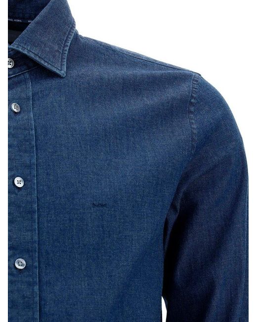 Michael kors button up outlet