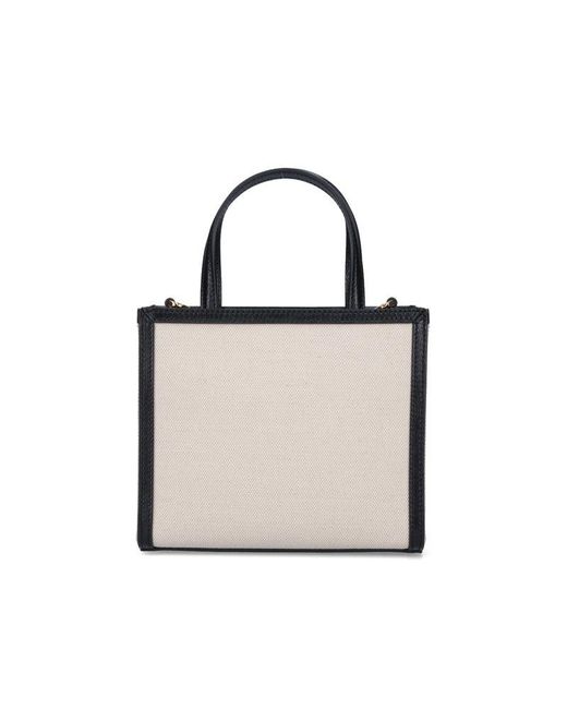 Givenchy White Mini Tote Bag "g"