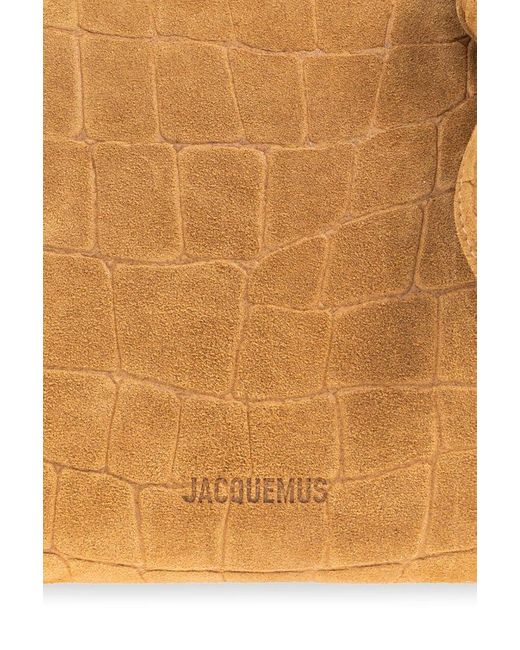 Jacquemus Le Turismo Logo Detailed Shoulder Bag in Brown | Lyst