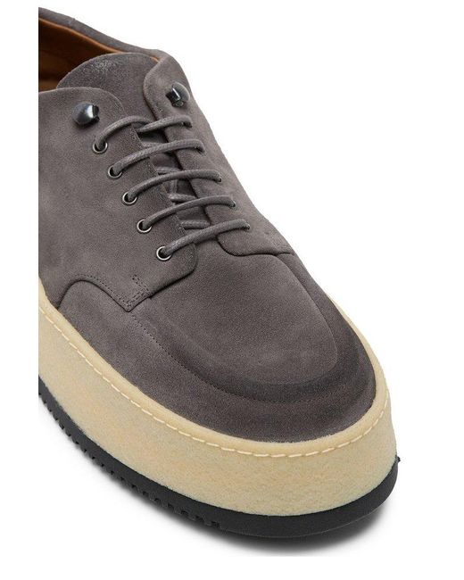 Marsèll Brown Parapana Derby Shoes for men