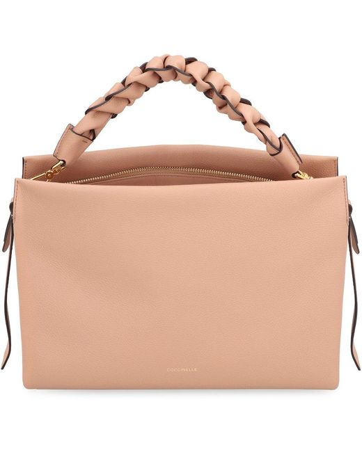 Coccinelle Brown Boheme Medium Top Handle Bag
