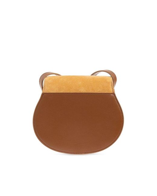 Chloé Orange 'marcie Small' Shoulder Bag,