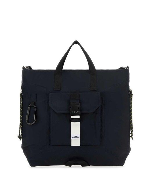 A.P.C. Blue Handbags for men