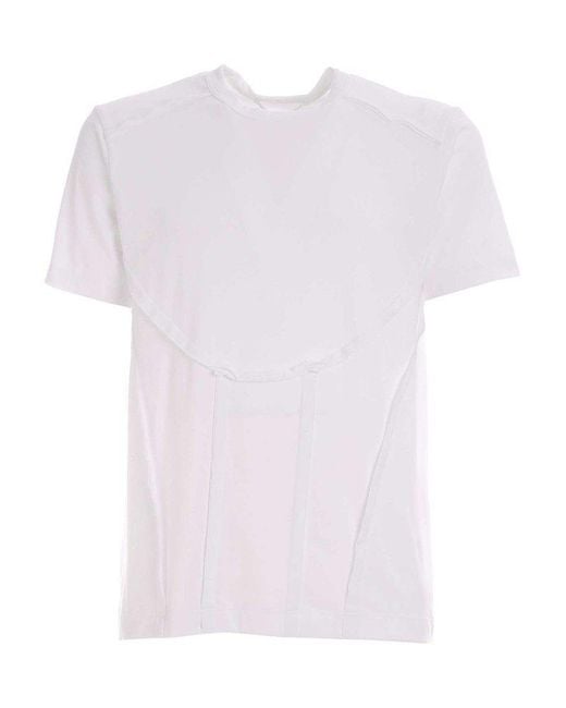 Comme des Garçons Pink Comme Des Garcons Short-Sleeved Crewneck T-Shirt for men
