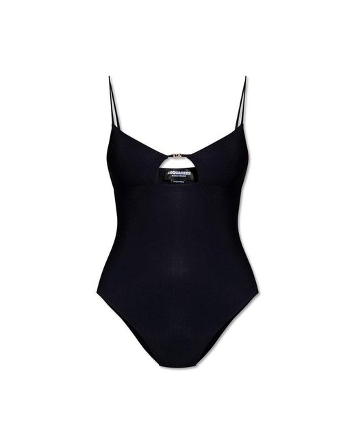 DSquared² Blue One-Piece Swimsuit