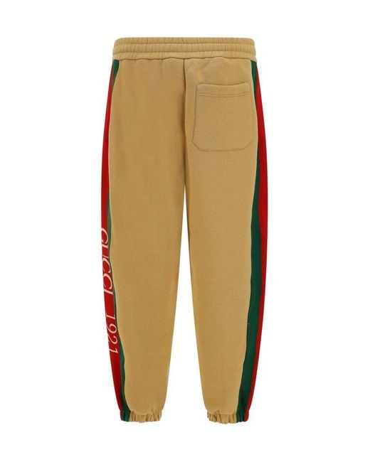 Gucci Green Sweatpants for men