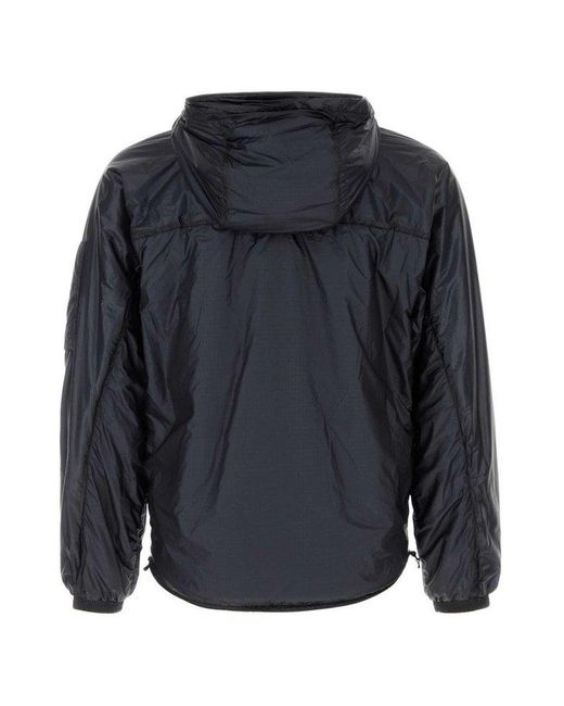 C P Company Blue Hooded Jacket for men