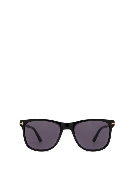 Tom Ford Gray Sinatra Rectangular Sunglasses for men