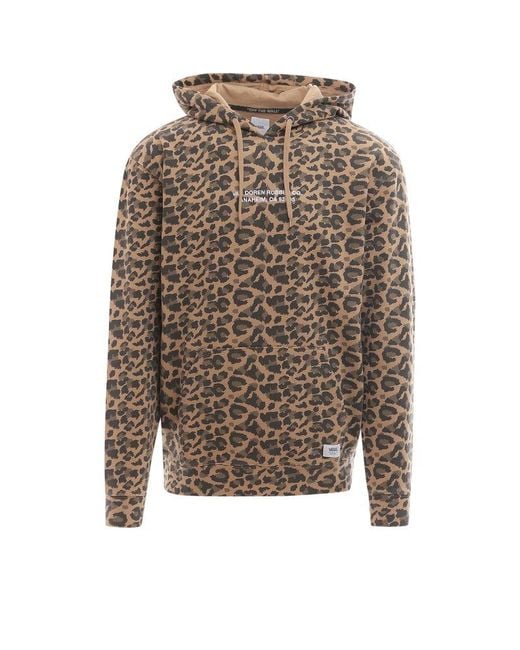 Vans Animal Print Drawstring Hoodie for Men | Lyst