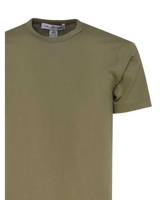 Comme des Garçons Green Cotton T-Shirt for men