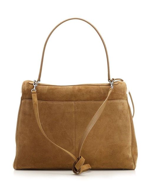 Balenciaga Brown Rodeo Large Handbag