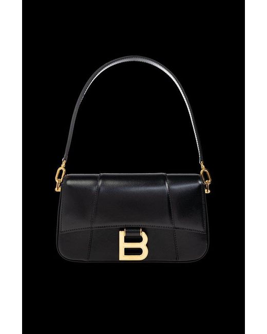 Balenciaga Black Hourglass Small Sling Bag