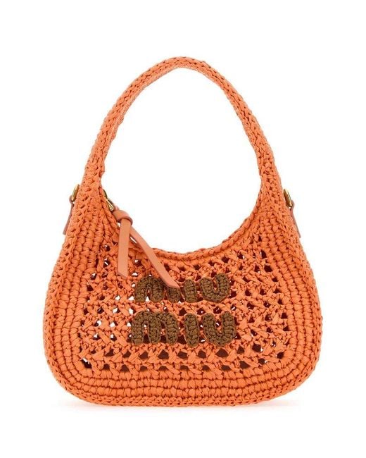Miu Miu Orange Handbags