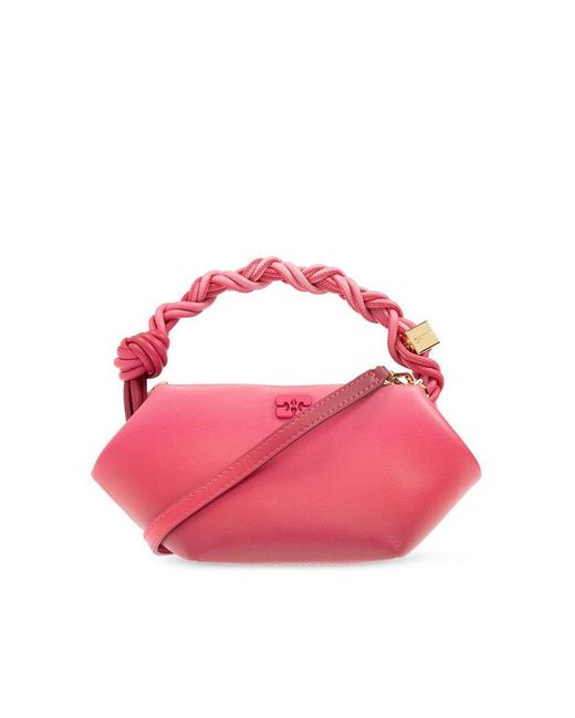 Ganni Pink ‘Bou Mini’ Shoulder Bag