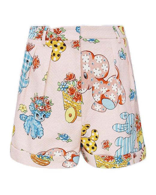 Moschino Cotton Cartoon Printed 