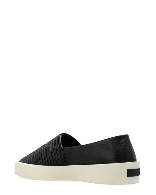 Fear Of God Black Round Toe Sneakers for men
