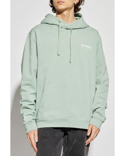 AllSaints Green Sweatshirt "Underground" for men