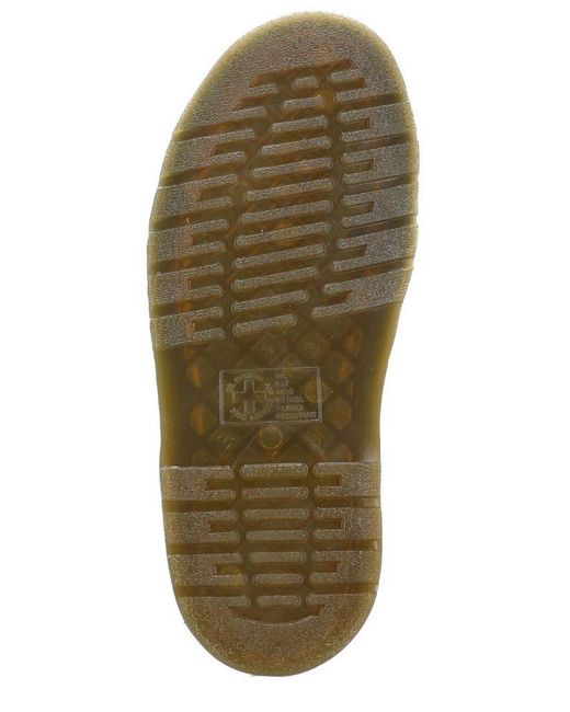 Dr. Martens Black Round-toe Buckle-fastened Sandals for men