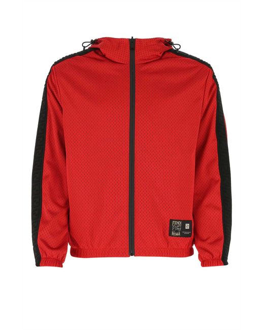 red fendi jacket