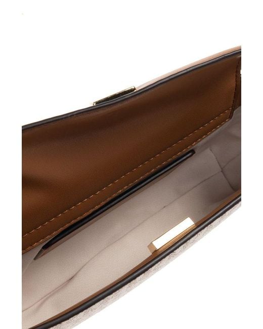 MICHAEL Michael Kors Natural Bryant Small Signature Logo Convertible Pochette