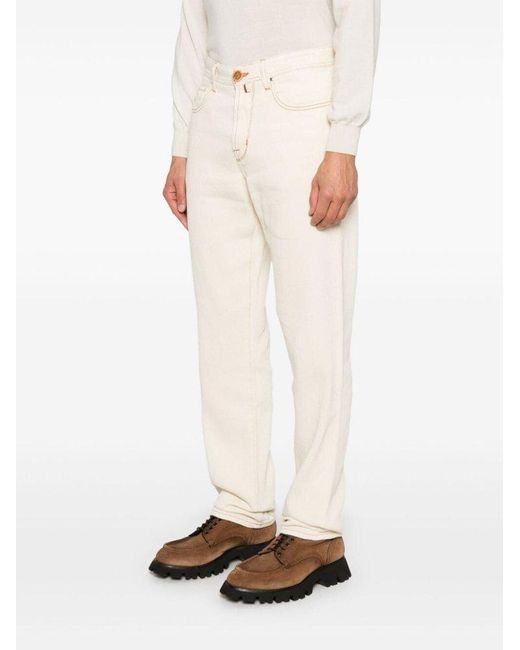 Jacob Cohen White Harrison Jeans for men