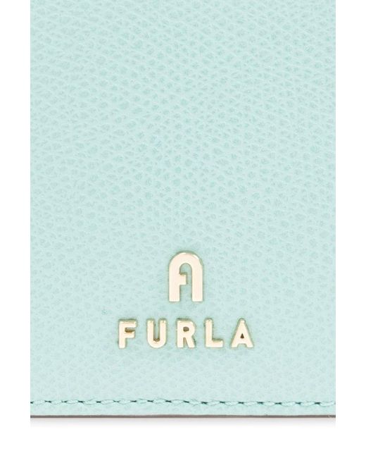 Furla Blue 'camelia Small' Wallet,